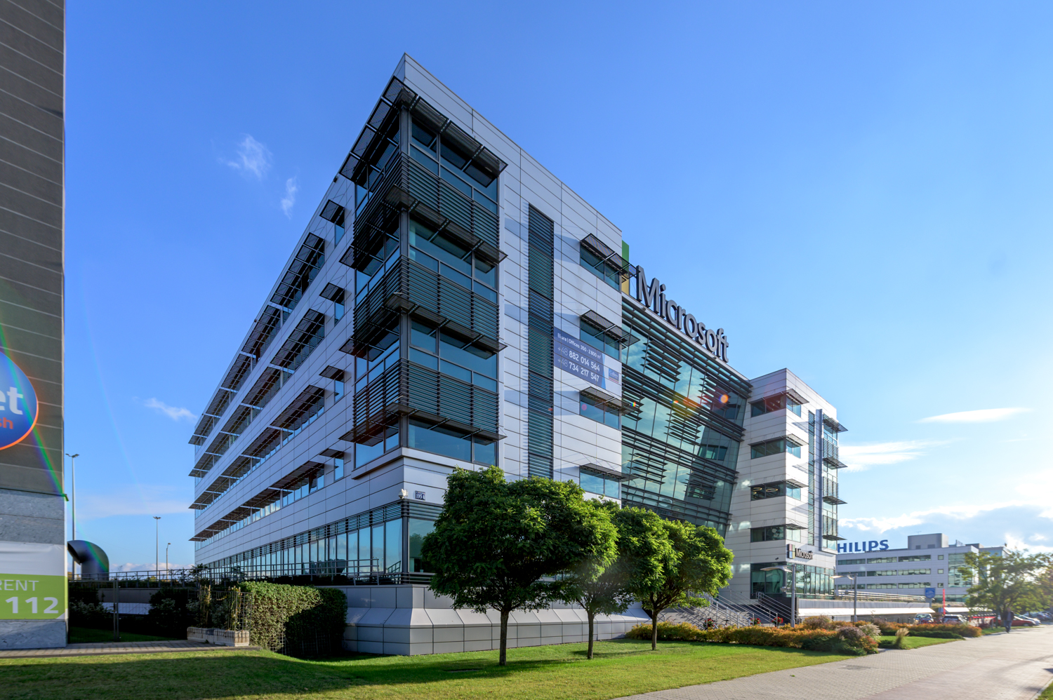 Zdjęcie architektury budynku Siedziba firmy Philips Polska